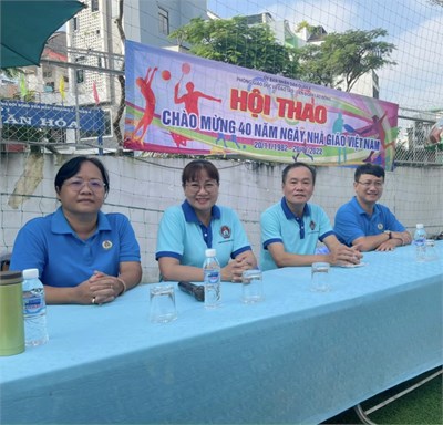 Hội thao Chào mừng kỷ niệm 40 năm  ngày nhà giáo Việt Nam
(20/11/1982-20/11/2022)